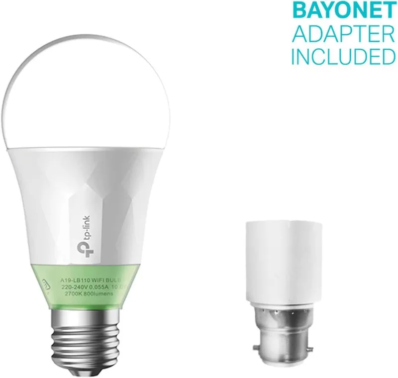 Smarte LED-Leuchte TP-Link LB110 Kasa Smart dimmbare LED-WLAN-Glühbirne - E27, 10W, 2700k by TP-Link – product photo 2 of 5
