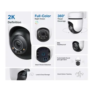 TC41 IP-camera Zwart från TP-Link – produktbild 2 av 2