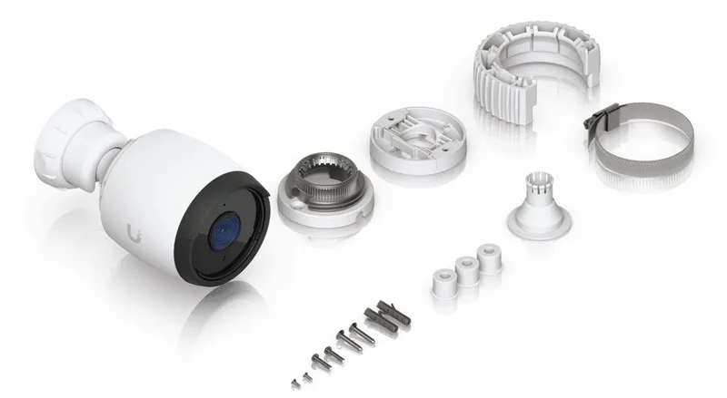 G6 Bullet IP-beveiligingscamera Binnen & buiten 3840 x 2160 Pixels Plafond/muur/paal by Ubiquiti in Black – product photo