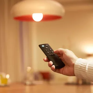 Afstandsbediening - Bedien je Slimme Verlichting Eenvoudig Zonder App - Werkt op Batterijen van WiZ in Zwart – productfoto 5 van 6