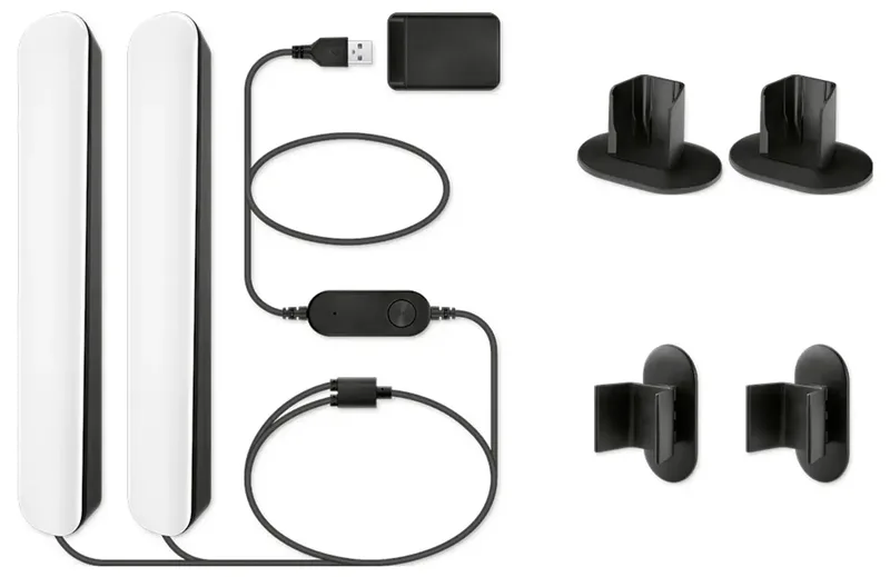Gradient Light Bars van WiZ in Zwart – productfoto 3 van 3