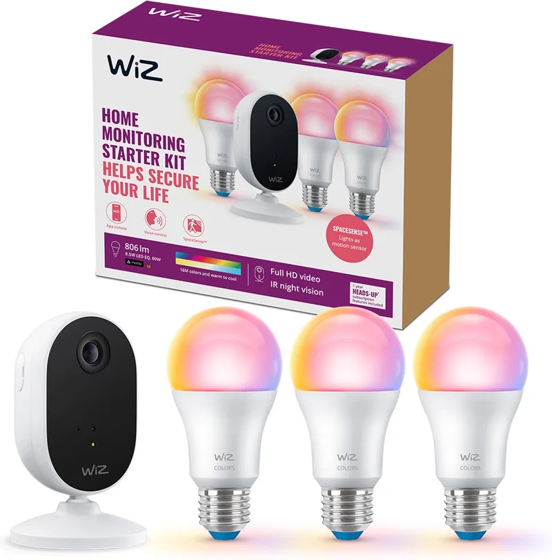 Starterkit - Home Monitoring by WiZ in White – product photo