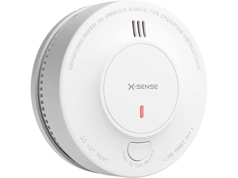 SD2J0AX Rauchmelder (mit 10-Jahres-Batterie und Batteriewarnung) by X-Sense in White – product photo