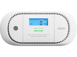 XC01-R CO-Melder (LCD-Display) från X-Sense i Vit – produktbild 1 av 5