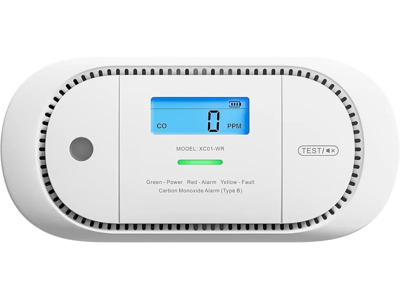 XC01-R CO-Melder (LCD-Display) från X-Sense i Vit – produktbild 1 av 5