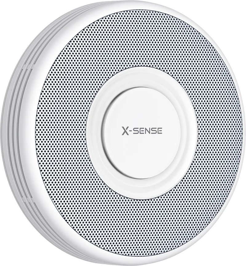 XS0B-MR Slimme voice rookmelder met WiFi - Link+ Pro - Gesproken meldingen - Draadloos RF koppelbaar - Brandalarm de X-Sense en Blanc – photo produit