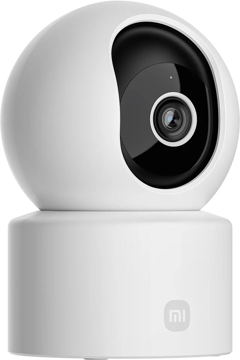 Smart Camera C302 | Slimme camera | 2K UHD 3MP beeldkwaliteit | 360 graden zicht | AI detectie | Nachtzicht | Tweeweg audio | App bediening fra Xiaomi i Hvid – produktbillede