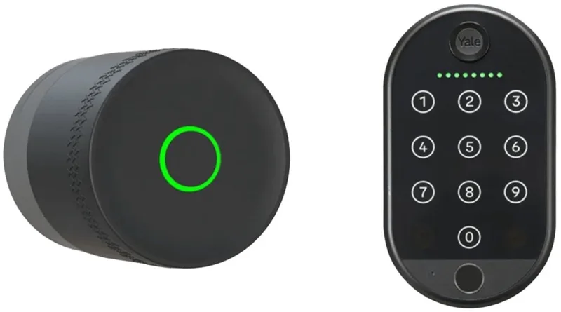 Linus L2 Lite Smart Lock - Starterset met Vingerafdruk by Yale in Black – product photo