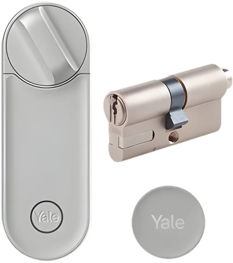 Linus L2 Smart Lock en Verstelbare Cilinder Set fra Yale i Sølv – produktbillede