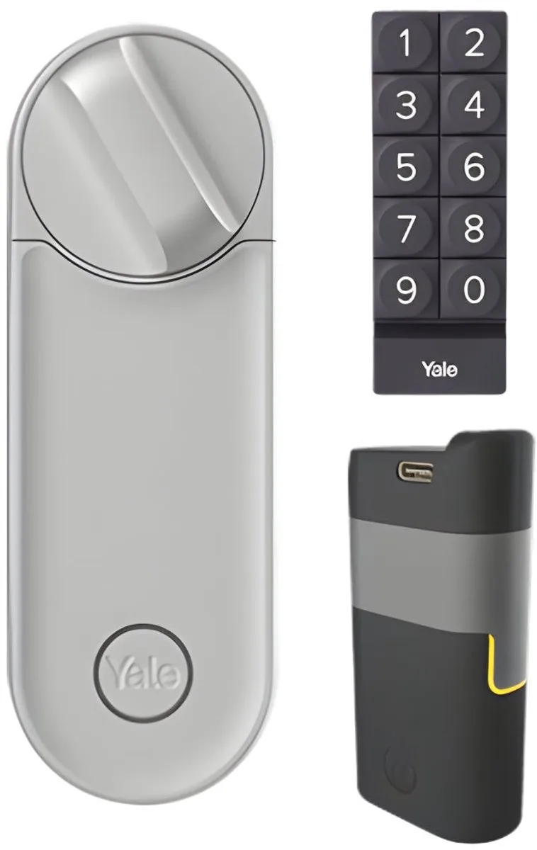 Linus L2 Smart Lock - Smart Keypad accuset by Yale in Silver – product photo
