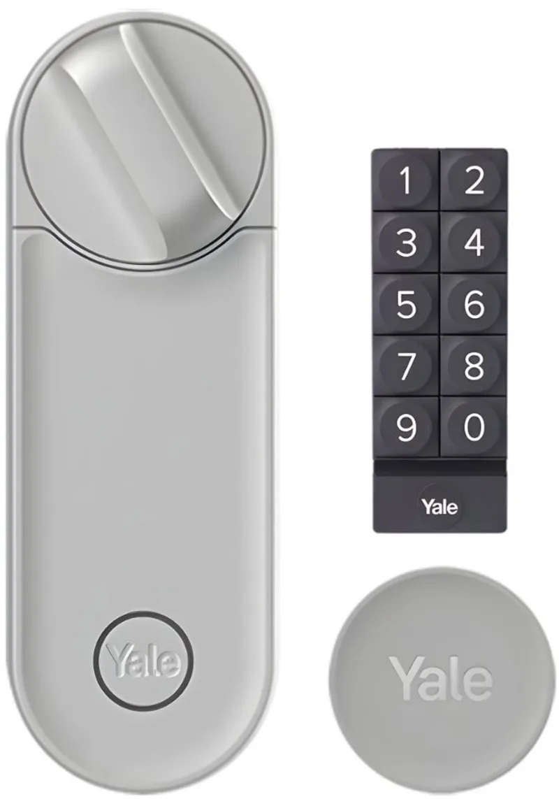 Linus L2 Smart Lock & Smart Keypad - Toegang via code de Yale en Argent – photo produit