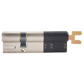Linus Verstelbare Cilinder - Geschikt voor Linus Slim Deurslot by Yale in Silver – product photo 6 of 6
