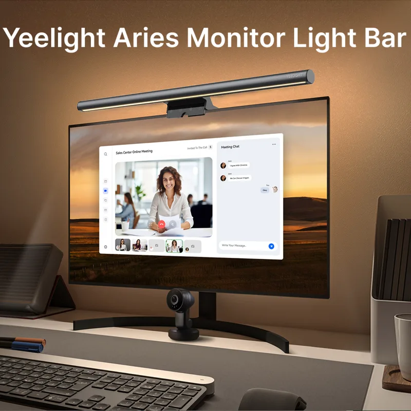 Aries Monitor Light Bar – LED-Monitorleuchte mit dimmbarer, augenschonender Beleuchtung für Gaming, Büro & Lernen by Yeelight – product photo