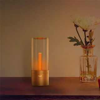 Candela YLFWD-0019 – Draagbare LED-lamp – USB Type-C – 12 W – 2 werkmodi – Dimbaar – Roze Goud de Yeelight en Gris – photo produit 5 sur 6