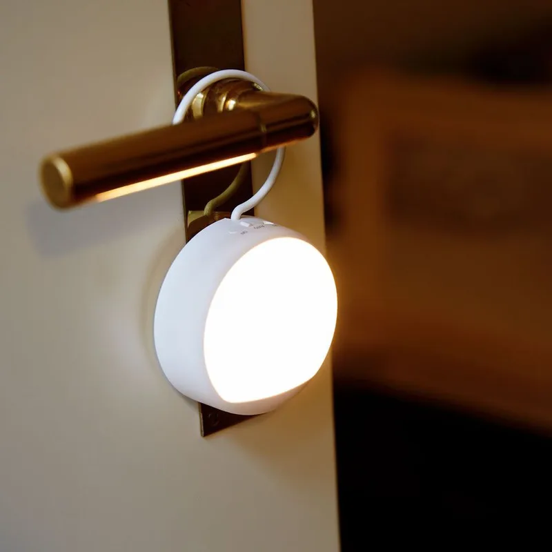 led oplaadbaar nachtlampje - USB aansluiting - Met bewegingssensor - Dag en nacht sensor - Voor kinderen en volwassenen de Yeelight en Blanc – photo produit