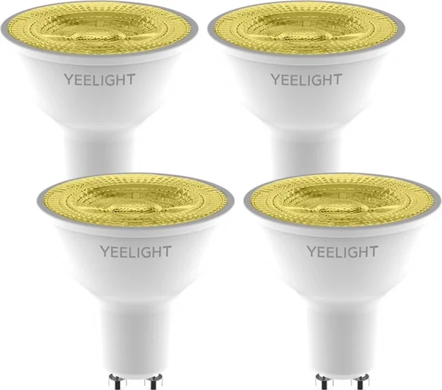 slimme led spots - GU10 fitting - Warm Witte lichtkleur - Set van 4 - Smart spot - Amazon Alexa - Slimme verlichting