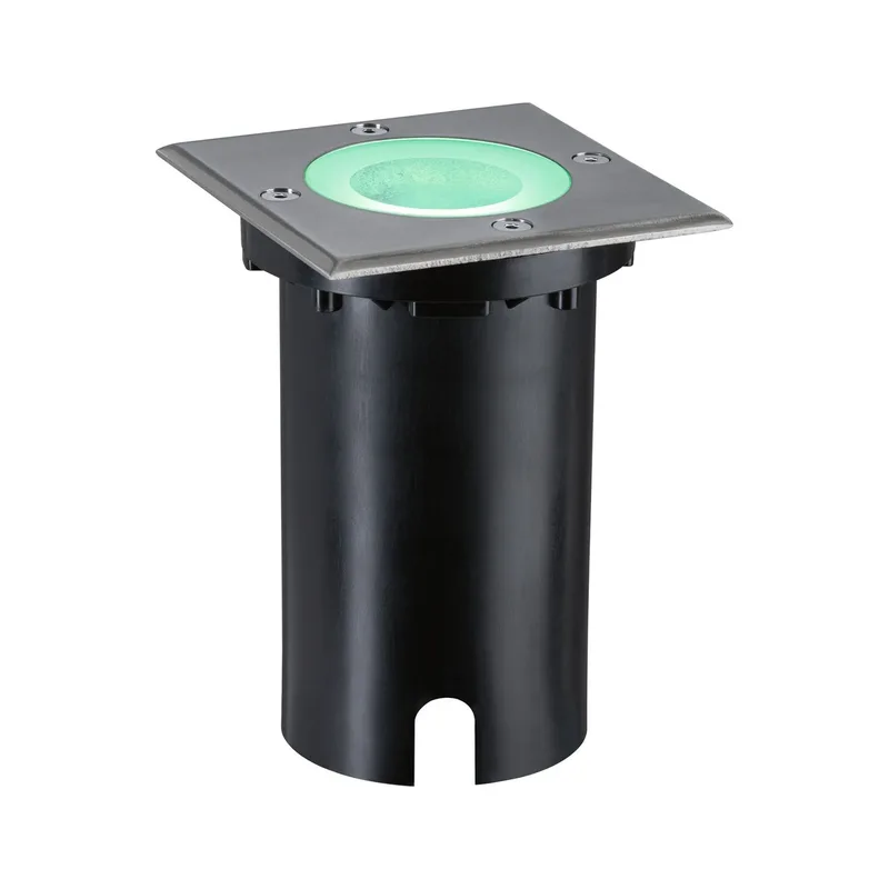 Floor Buiten Begraven Spot Square IP67 SWR Geborsteld Iron/Alu fra Paulmann – produktbillede