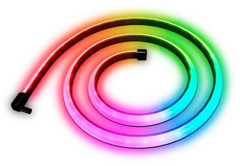 Gaming LED Strip voor Monitor - Razer Chroma Compatibel - Smart Home - RGBIC Synchronisatie voor PC - 110cm van Calex in Wit – productfoto