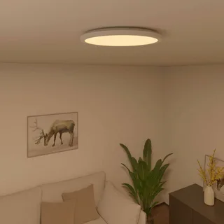 Smart Halo LED plafondlamp, Ø 29,2 cm van Calex in Wit – productfoto 2 van 4