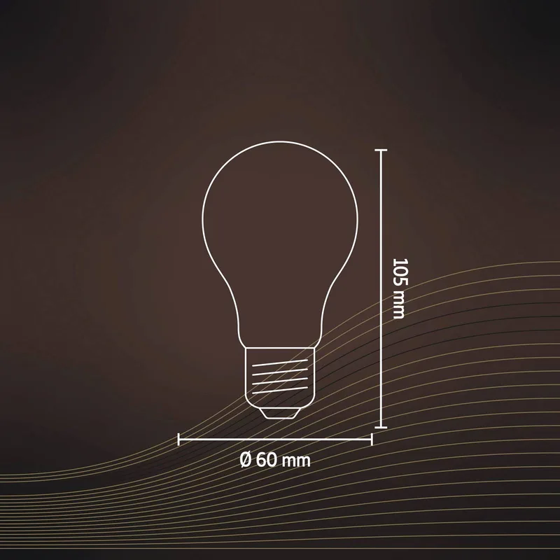 Smart LED-pære E27 A60 9,4W CCT RGB sæt med 2 stk fra Calex – produktbillede 3 af 3