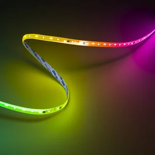 Smart LED strip, lengte 20 m, RGB, CCT-afstandsbediening van Calex in Wit – productfoto 3 van 5