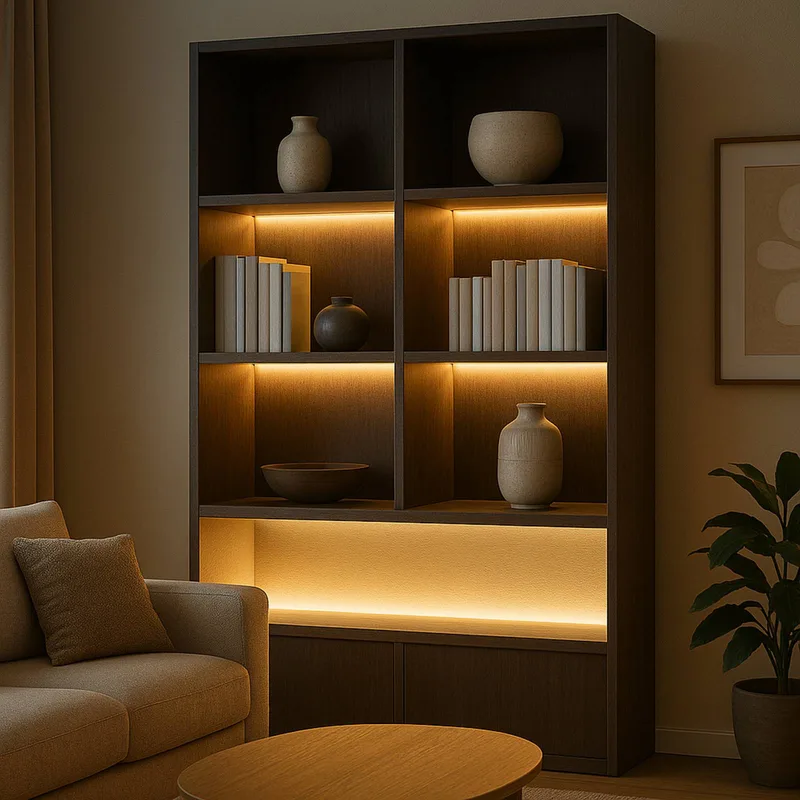 Smart LED strip, lengte 20 m, RGB, CCT-afstandsbediening van Calex in Wit – productfoto 2 van 5