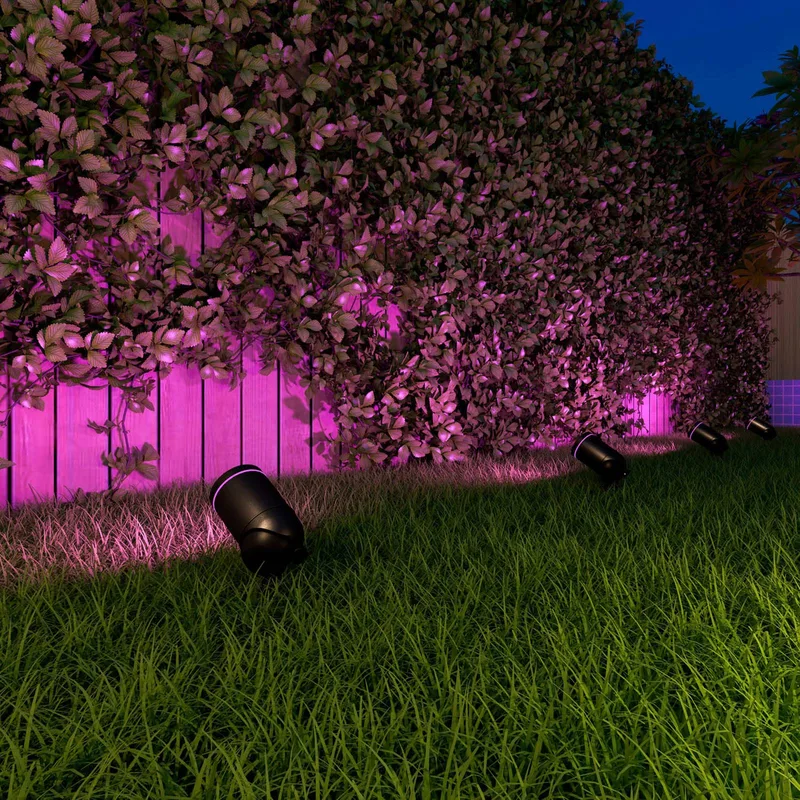 Smart Outdoor Tuinspot, CCT, RGB by Calex in Black – product photo 2 of 3