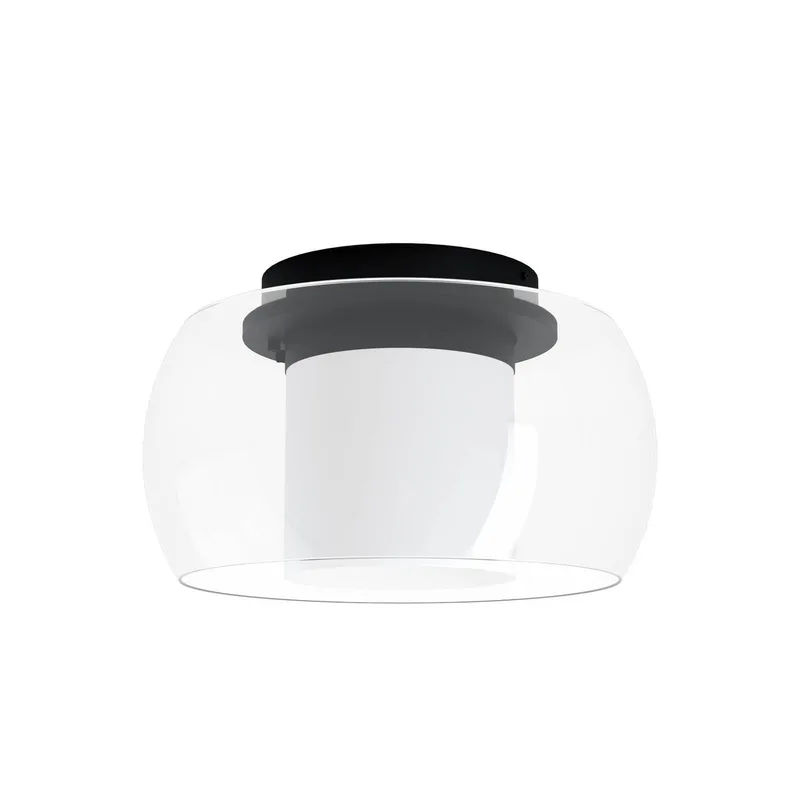 Briaglia-C LED plafondlamp van EGLO connect in Helder, Wit, Zwart – productfoto 2 van 2