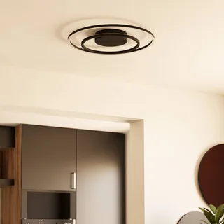 Calagrano-Z LED-loftlampe, Ø45cm fra EGLO connect i Sort, Hvid – produktbillede 3 af 5