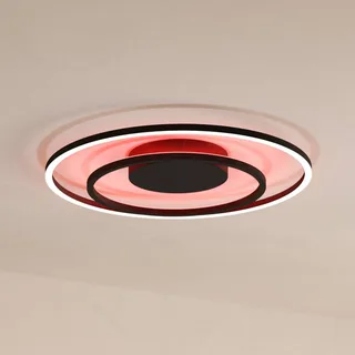 Calagrano-Z LED-loftlampe, Ø45cm fra EGLO connect i Sort, Hvid – produktbillede 1 af 5
