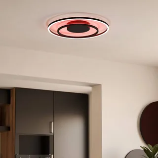 Calagrano-Z LED-loftlampe, Ø45cm fra EGLO connect i Sort, Hvid – produktbillede 2 af 5