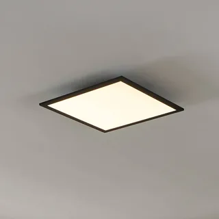 CCT loftslampe 45x45cm sort fra EGLO connect i Sort, Opaal – produktbillede 1 af 5