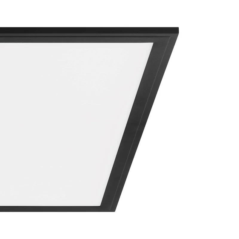 CCT plafondlamp 59,5x59,5cm zwart van EGLO connect in Zwart, Opaal – productfoto 5 van 5