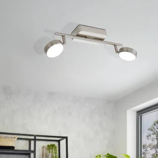 Corropoli-C LED plafondspot, 2lamps by EGLO connect in Mat nikkel – product photo 3 of 5