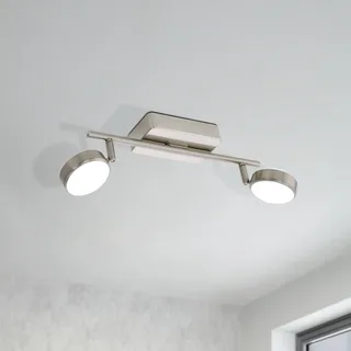 Corropoli-C LED plafondspot, 2lamps by EGLO connect in Mat nikkel – product photo 1 of 5