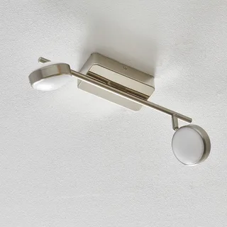 Corropoli-C LED plafondspot, 2lamps by EGLO connect in Mat nikkel – product photo 2 of 5