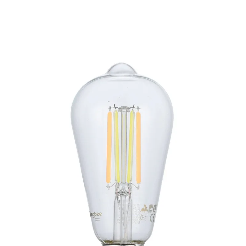 E27 ST64 lamp 6W 806lm 2200-6500K van EGLO connect in Duidelijk – productfoto 5 van 5