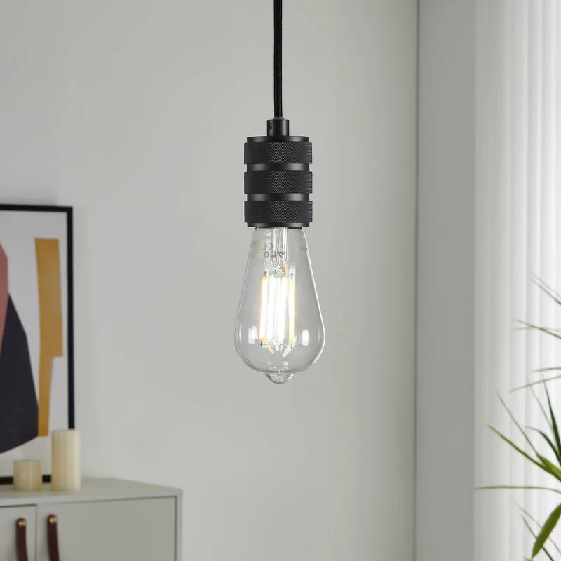E27 ST64 lamp 6W 806lm 2200-6500K van EGLO connect in Duidelijk – productfoto 1 van 5