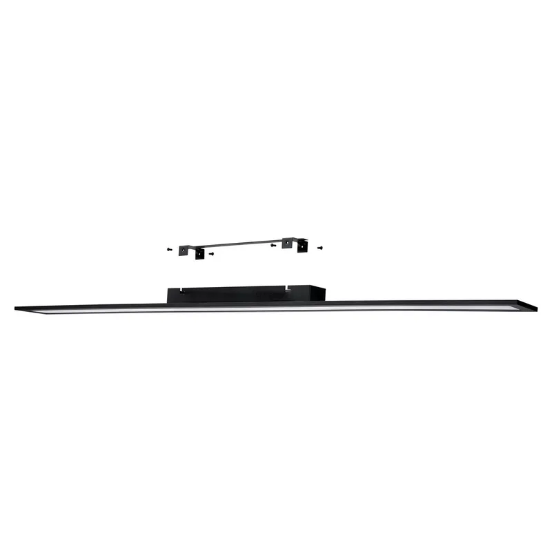 EGLO connect-z LED plafondlamp, 120x10cm, zwart från EGLO connect i Svart, Opaal – produktbild 4 av 4