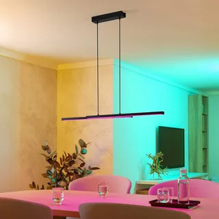 Fraioli-Z LED hanglamp van EGLO connect in Zwart – productfoto 3 van 5