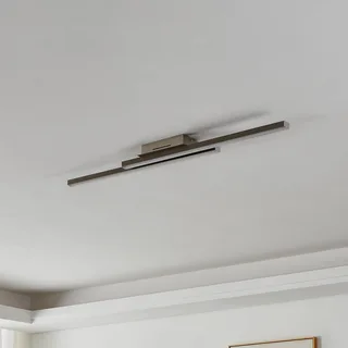 Fraioli-Z LED plafondlamp nikkel mat de EGLO connect en Mat nikkel – photo produit 3 sur 5
