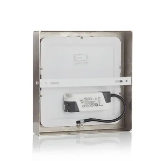 Fueva-C LED plafondlamp 22,5cm nikkel van EGLO connect in Gesatineerd nikkel – productfoto 5 van 5