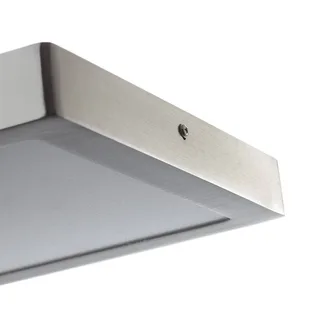 Fueva-C LED plafondlamp 22,5cm nikkel van EGLO connect in Gesatineerd nikkel – productfoto 3 van 5