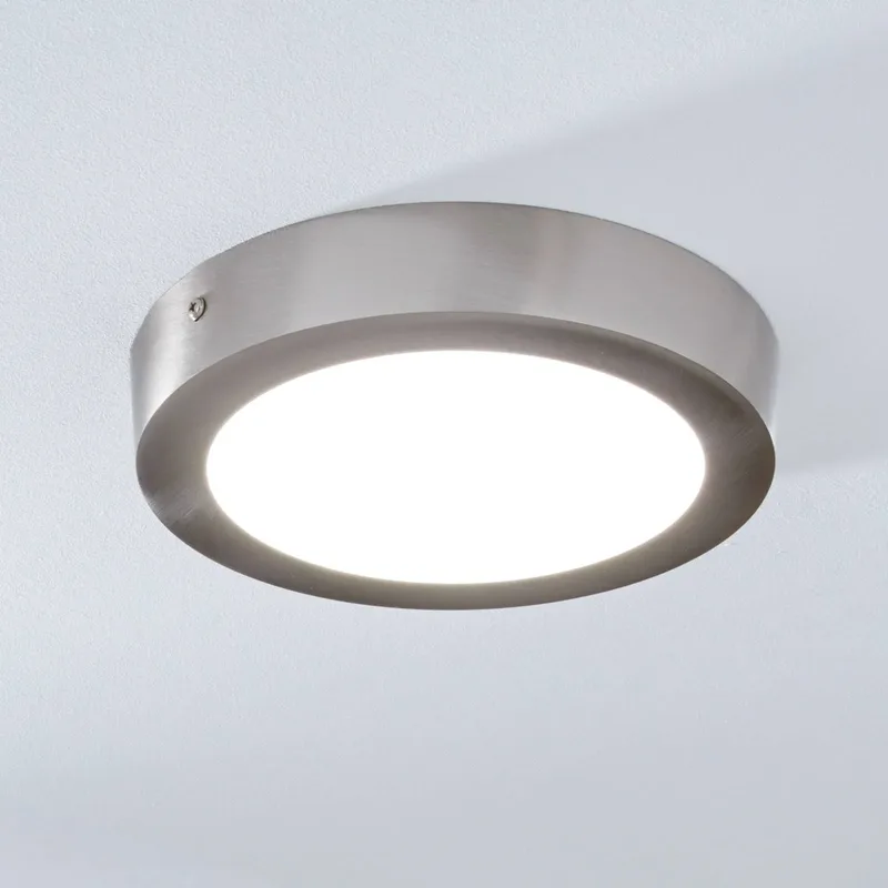 Fueva-C plafondlamp rond 22,5 nikkel von EGLO connect in Gesatineerd nikkel – Produktfoto 1 von 2