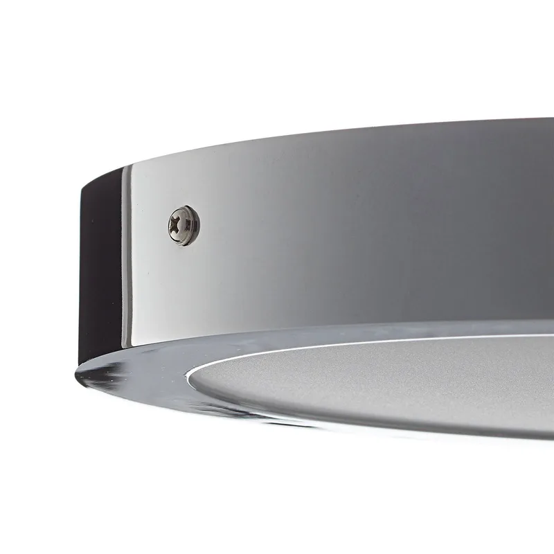 Fueva-C plafondlamp rond 30 cm chroom by EGLO connect in White, Chrome – product photo 4 of 5