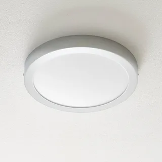 Fueva-C plafondlamp rond 30 cm chroom by EGLO connect in White, Chrome – product photo 2 of 5