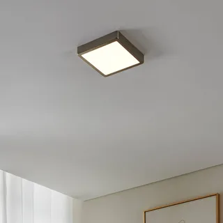 Fueva-Z plafondlamp 21x21cm nikkel de EGLO connect en Mat nikkel – photo produit 3 sur 5