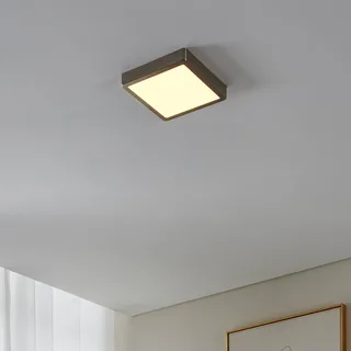 Fueva-Z plafondlamp 21x21cm nikkel de EGLO connect en Mat nikkel – photo produit 5 sur 5