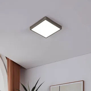Fueva-Z plafondlamp 28x28cm nikkel van EGLO connect in Mat nikkel – productfoto 3 van 5