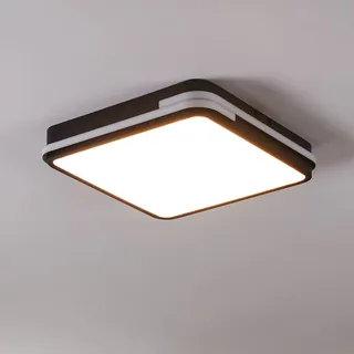 Genovese-Z LED plafondlamp met RGBW van EGLO connect in Wit, Zwart – productfoto 1 van 5